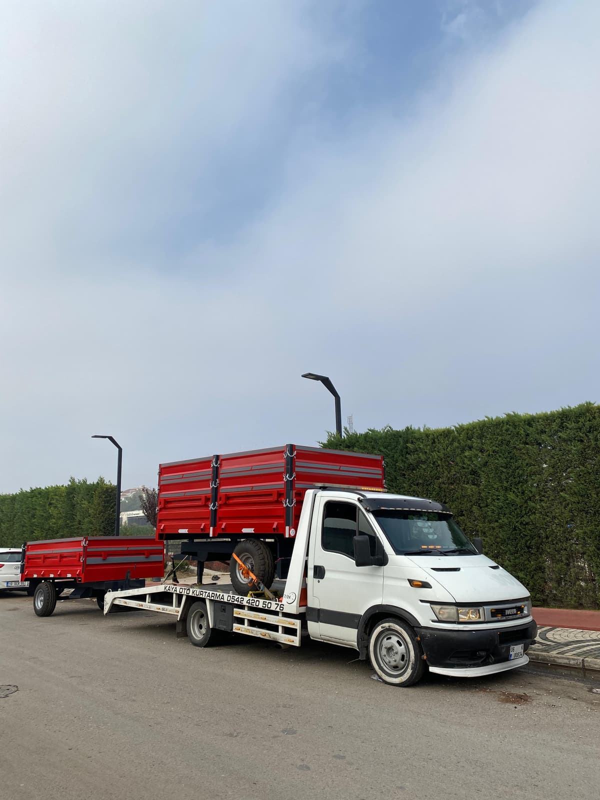 Şehir içi çekici taşıması